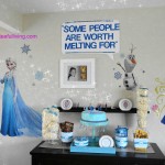A Very Frozen Themed Birthday Party