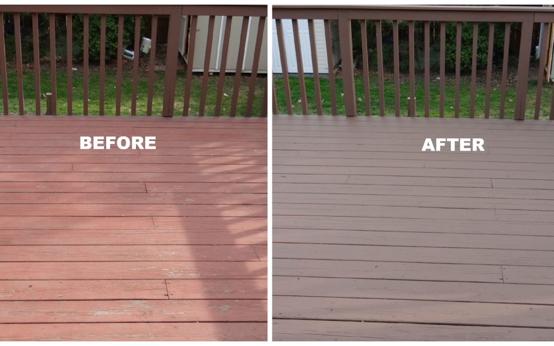 5 Things We Realize From Repainting Deck
