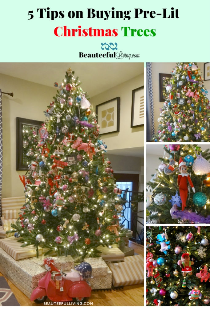 5 Tips on Buying Pre-Lit Christmas Trees - Beauteeful Living