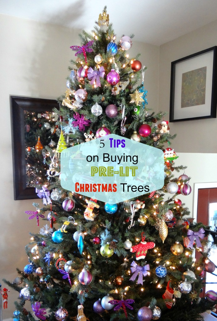 Buying prelit tree