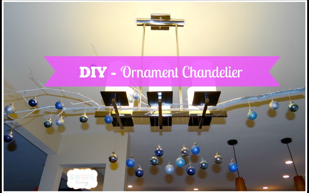 DIY – Ornament Chandelier