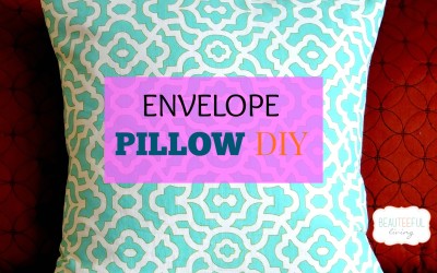 Envelope Pillow DIY