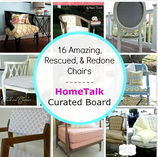 16 Amazing, Rescued, and Redone Chairs Curated for HomeTalk