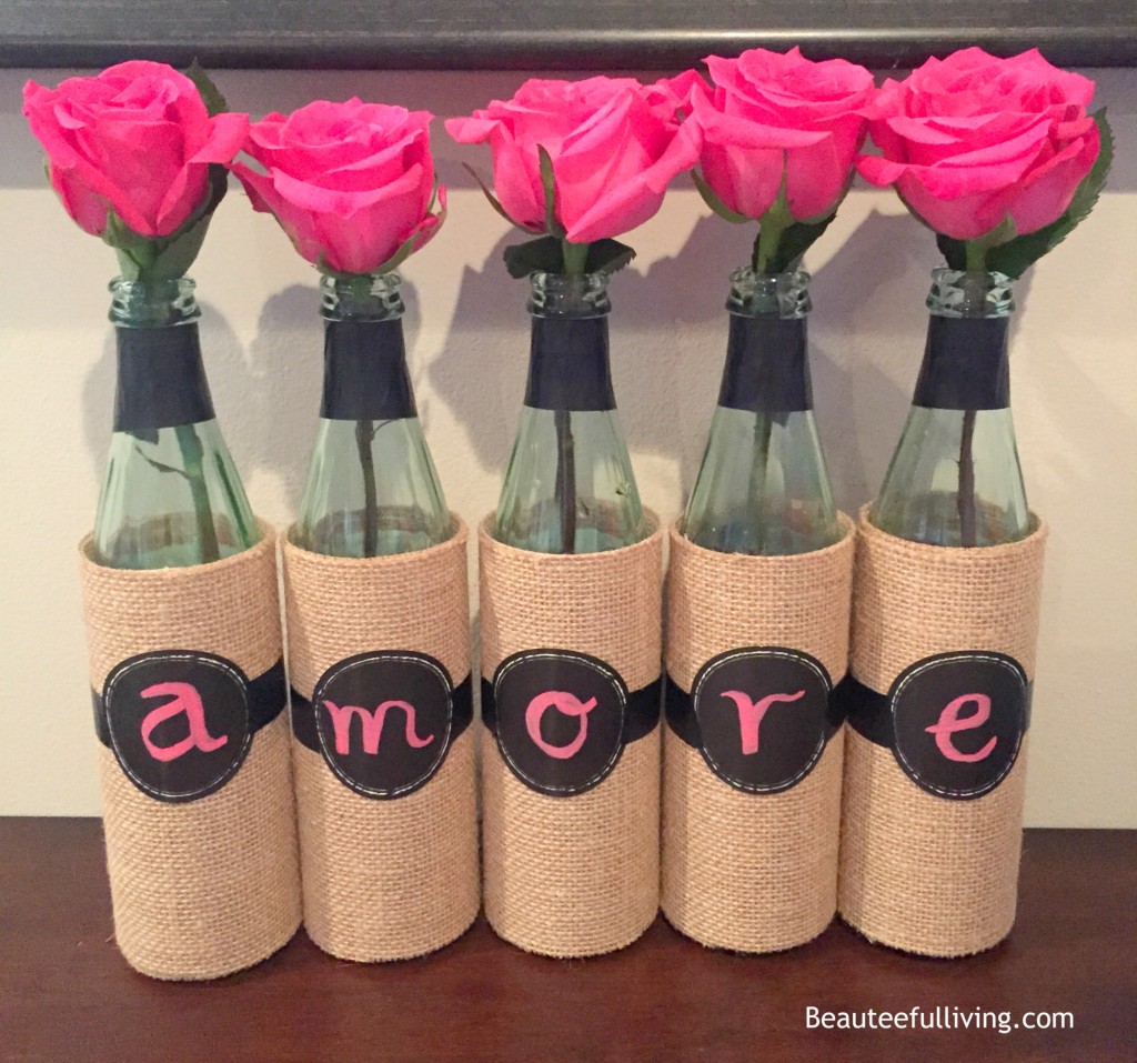Amore wine bottles beauteefulliving