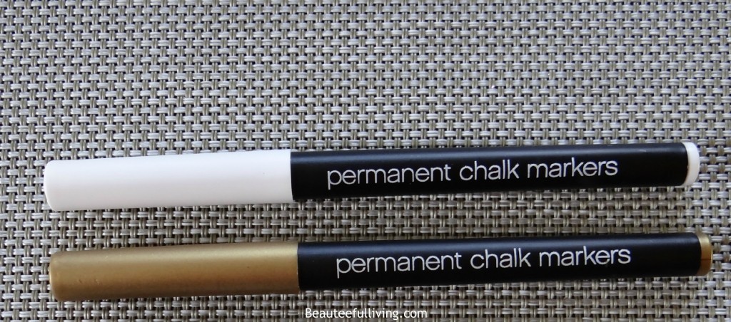 Permanent chalk markers