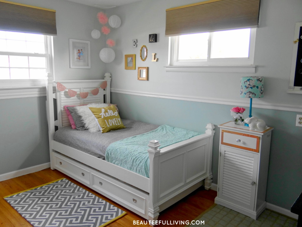 Girls Room Makeover - Beauteeful Living