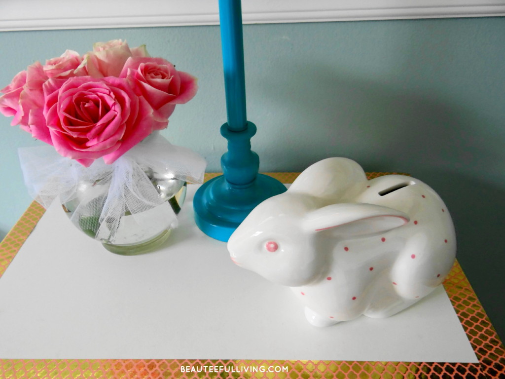 Tiffany and co bunny piggy bank - Beauteeful Living