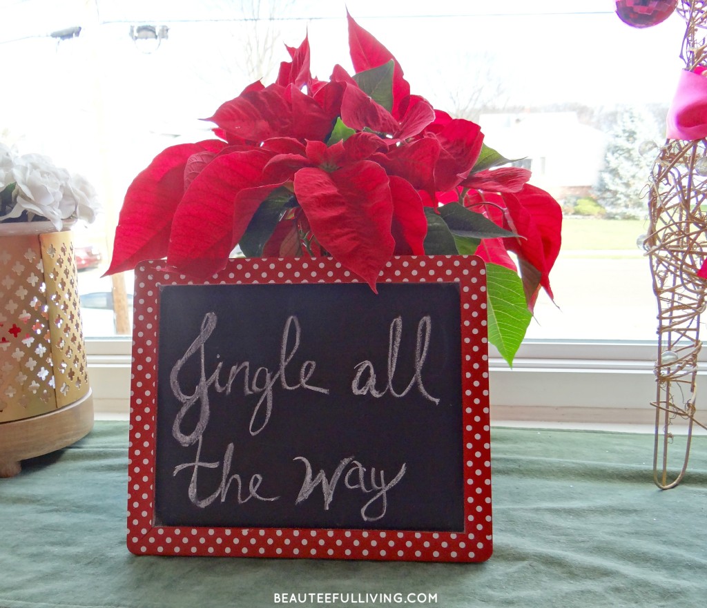 Jingle all the way sign - Beauteeful Living