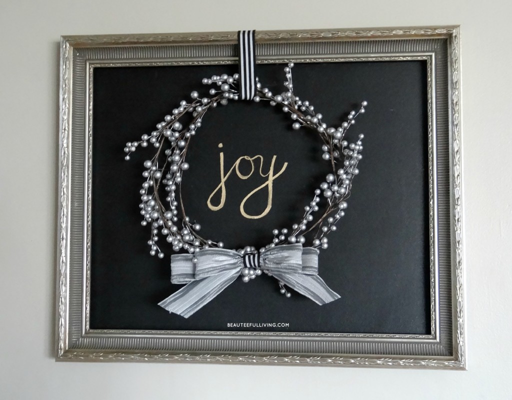 Joy Holiday Frame - Beauteeful Living