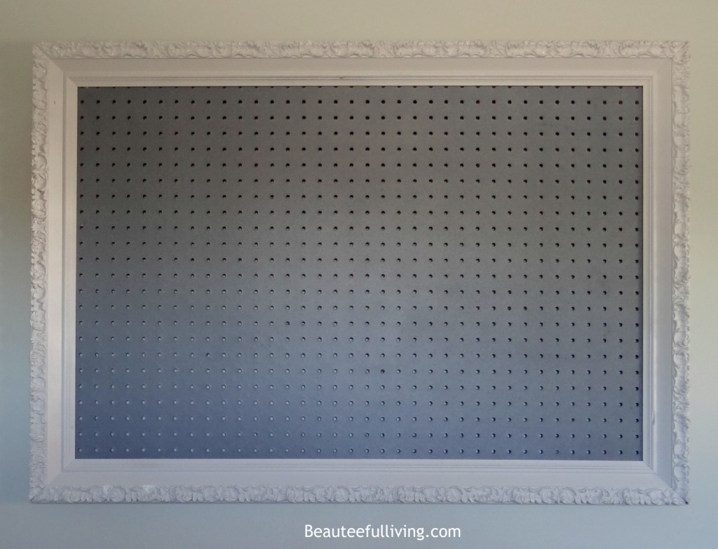 Picture Frame Pegboard