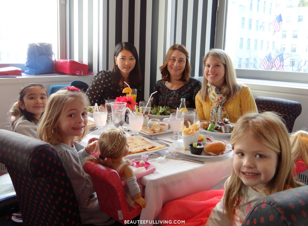Lunch at American Girl Cafe in NY