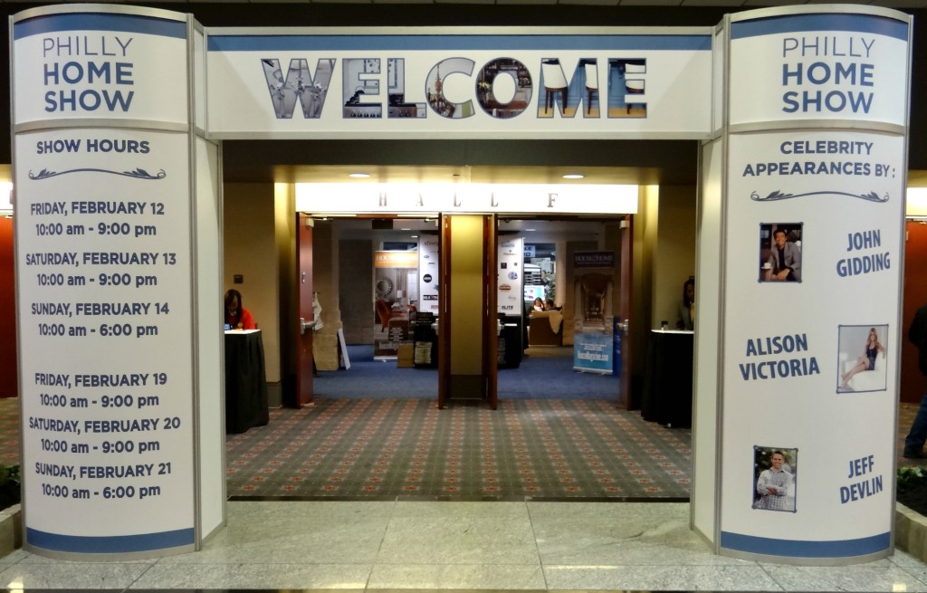 Philly Home Show Entrance