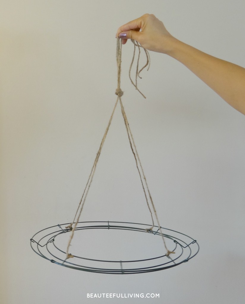 Hanging Wire Wreath