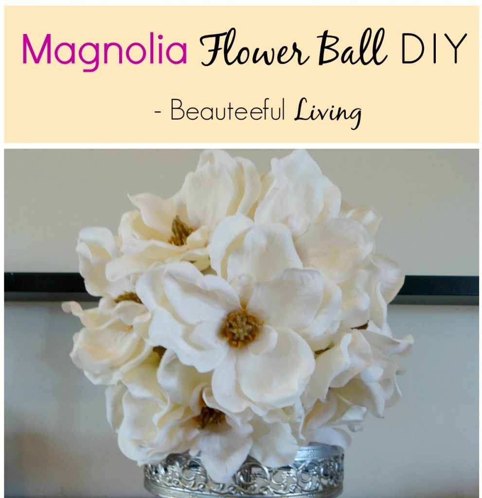 Magnolia Flower DIY