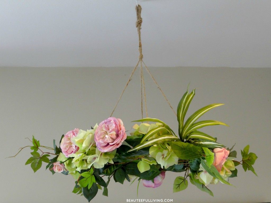 Silk Floral Chandelier - Beauteeful Living