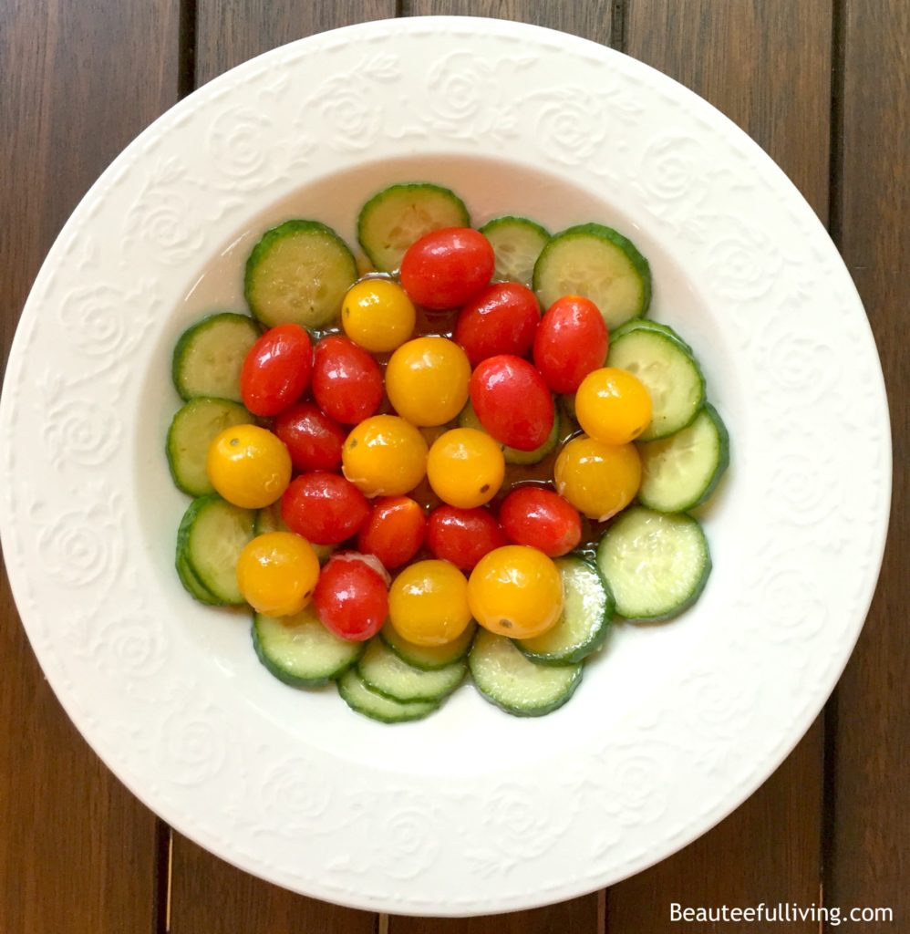 tomato cucumber salad