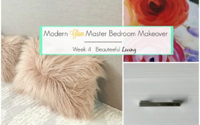 Modern Glam Master Bedroom Makeover – ORC Week 4