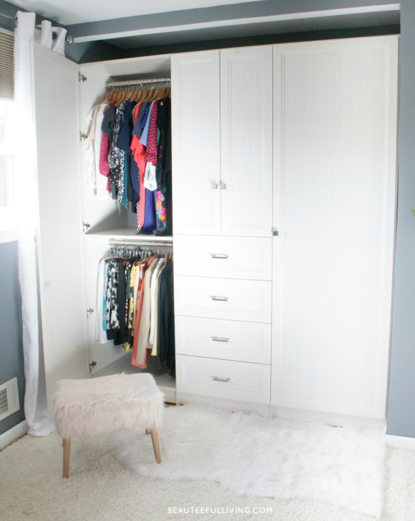 Closet Possible Armoire Left Side - Beauteeful Living