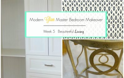 Modern Glam Master Bedroom Makeover – ORC Week 5