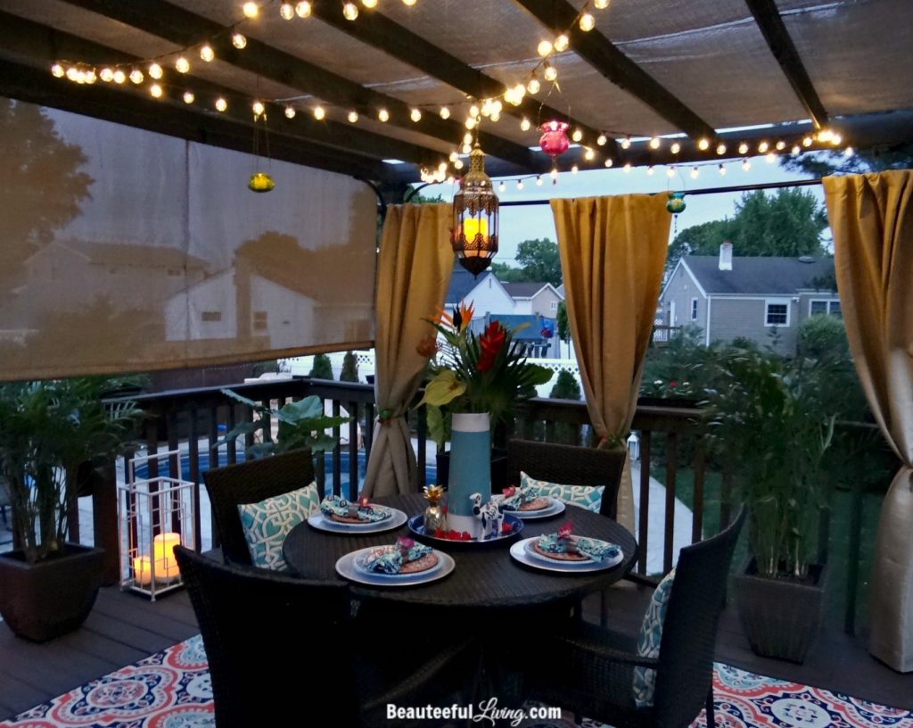 Outdoor dining - Beauteeful Living