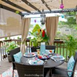 Tropical Patio Dining Area - Beauteeful Living