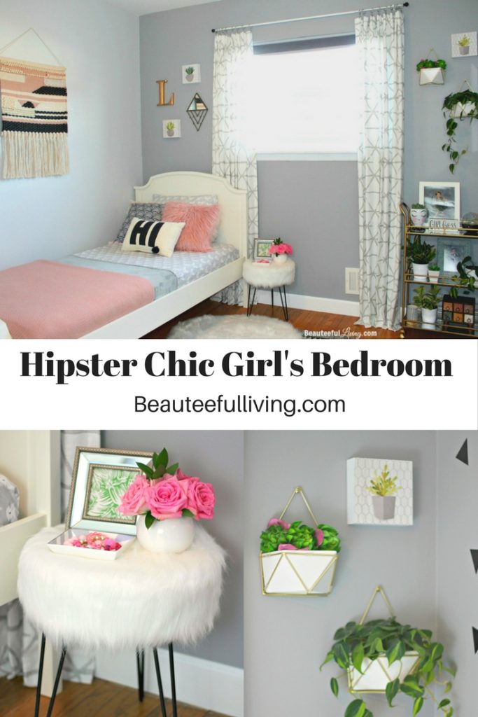 Boho Hipster Chic Girl's Bedroom - Beauteeful Living