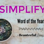 Simplify – My Word of the Year