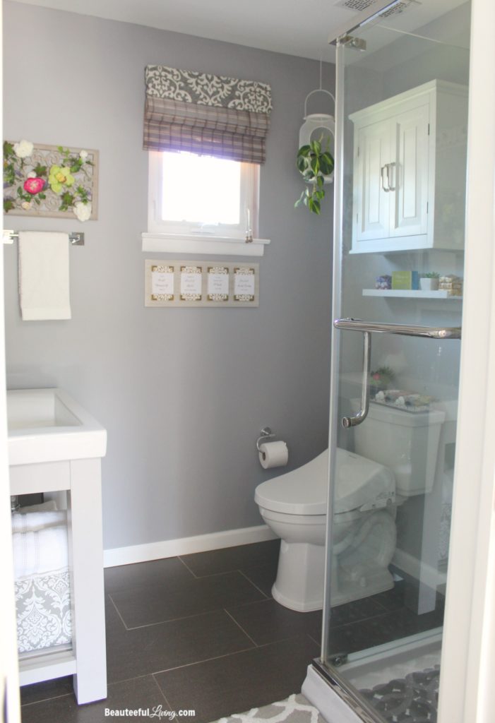 Spa Inspired Bathroom Makeover - Beauteeful Living