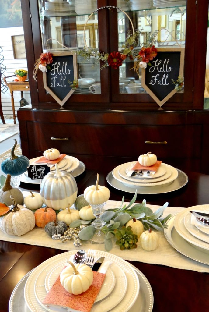 Fall Tablescape - Beauteeful Living