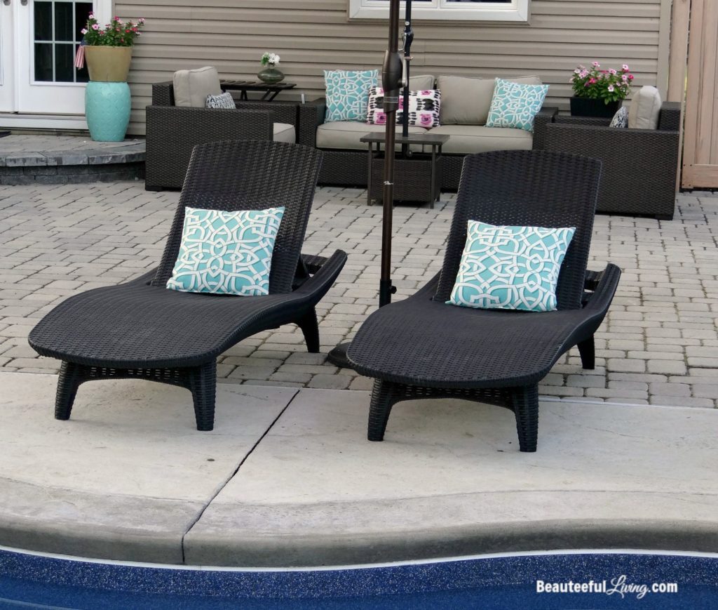 Keter Patio Chaise Loungers