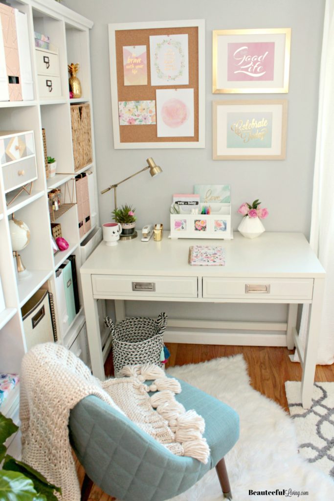 Glam Home Office - Beauteeful Living