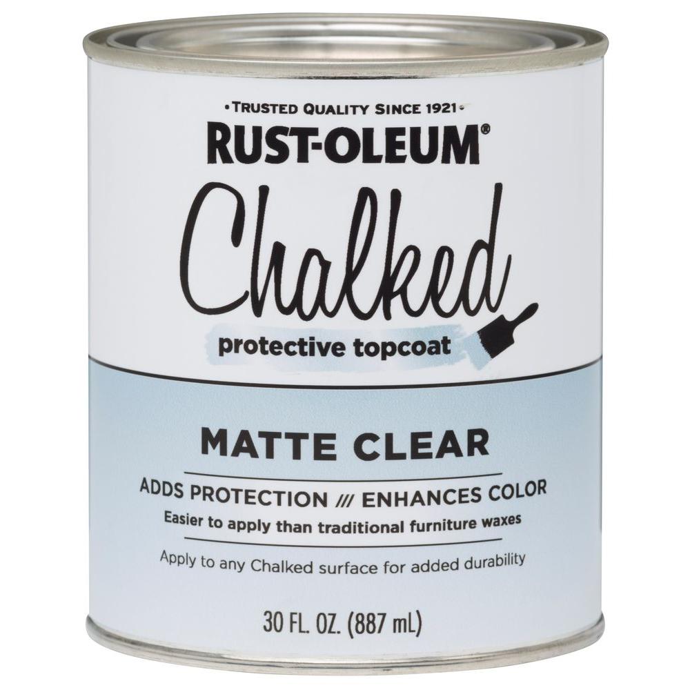 Rustoleum Chalked Paint Matte Clear