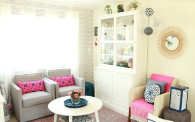 Resort Chic Craft Room Makeover – The Reveal