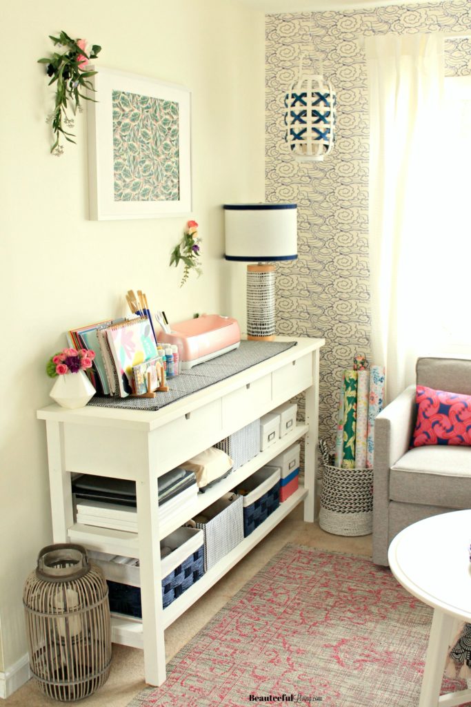 Craft Room Makeover - Beauteeful Living