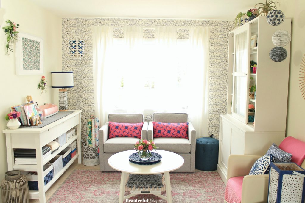 Craft Room Makeover Reveal - Beauteeful Living
