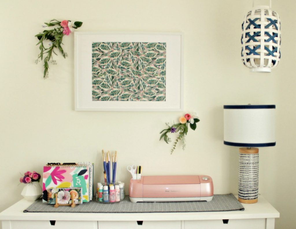Craft Room Makeover Tropical Decor - Beauteeful Living