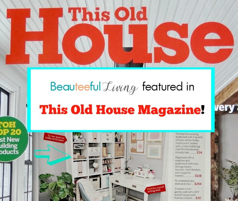 Corner Office Makeover Featured in This Old House Magazine