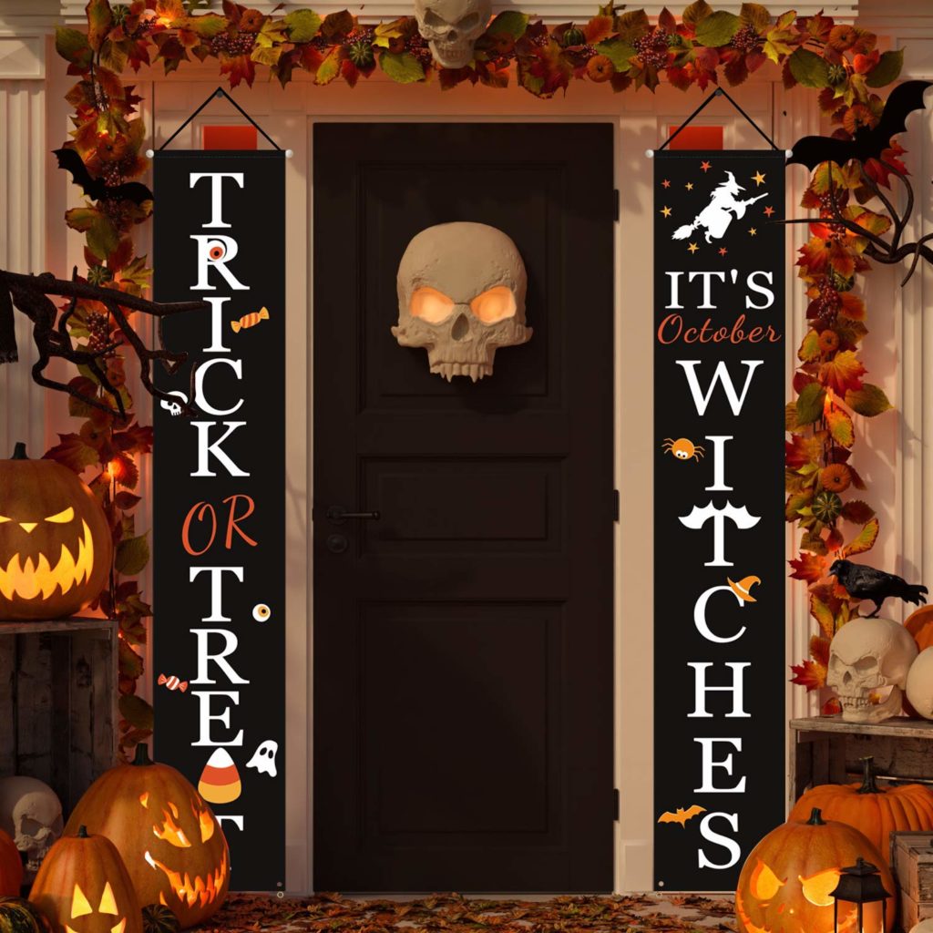 Trick or Treat Hanging Banner