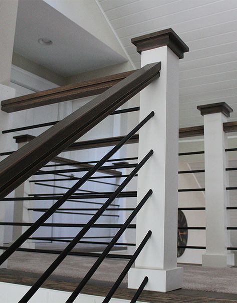 Stairware House Round Bar Stair Railing